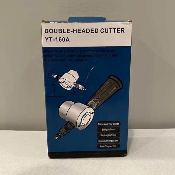 Accessories New Doubleheaded Sheet Metal Nibbler Cutter Yt16a Poshmark